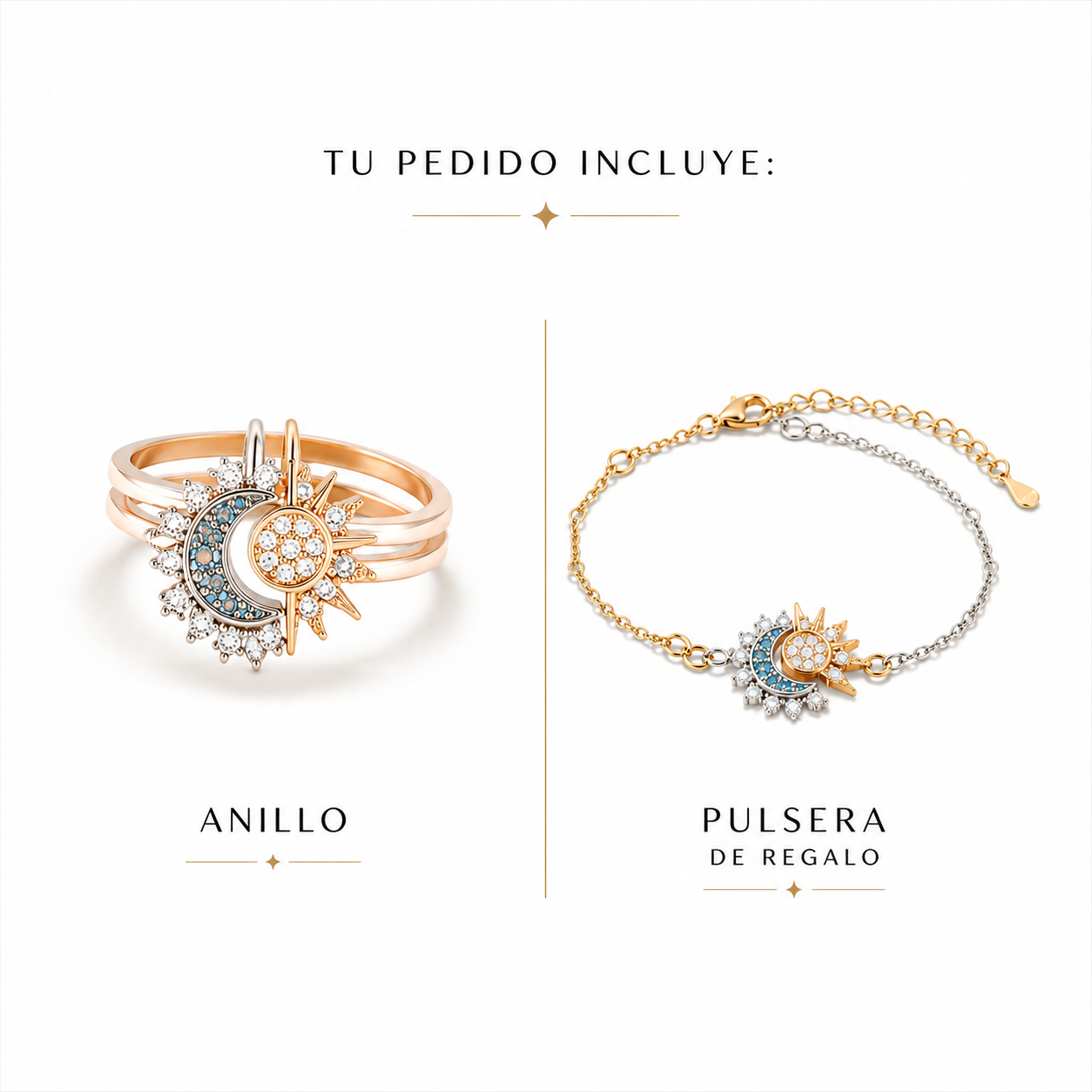 Anillo Sol & Luna